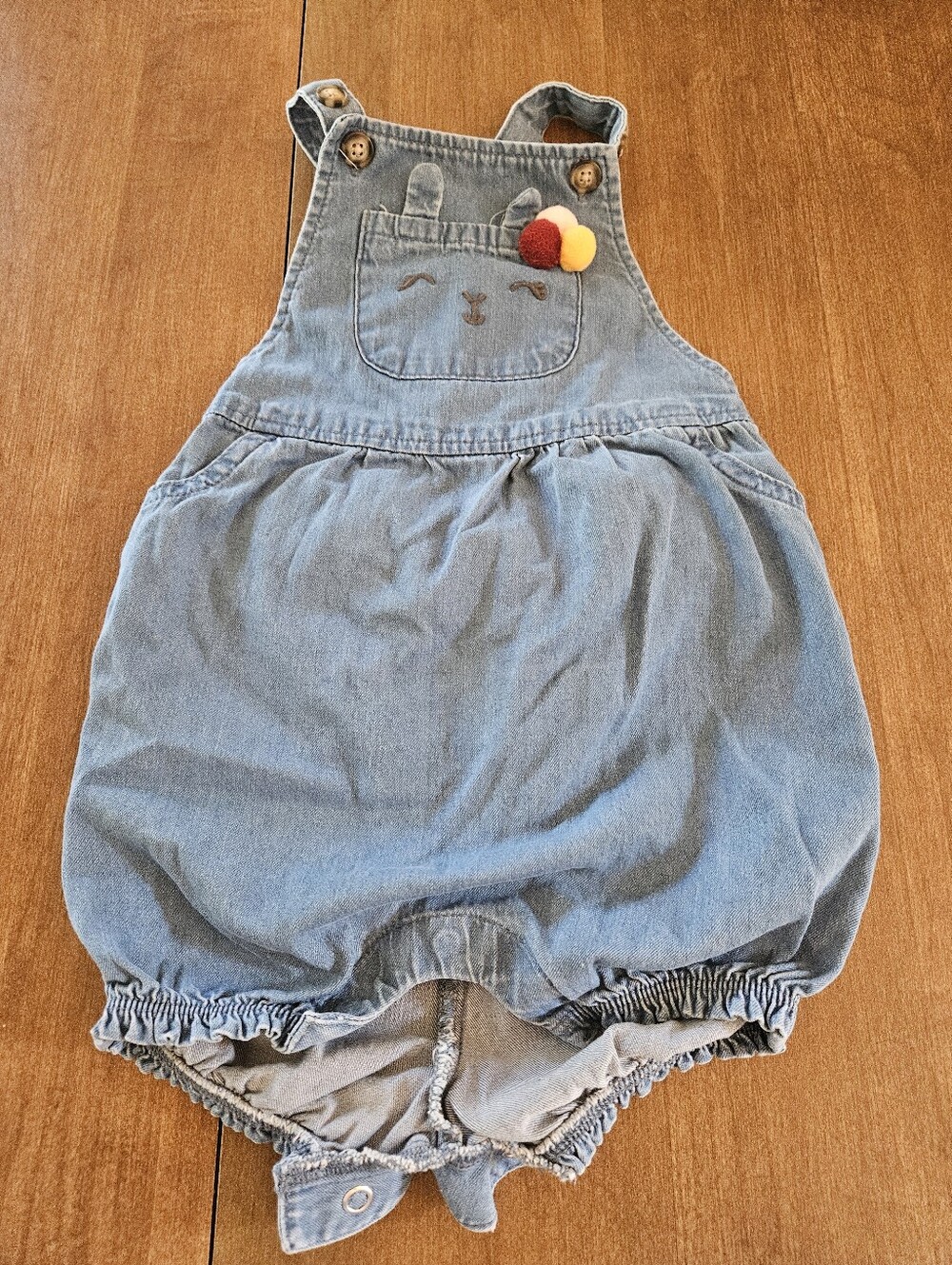 Carter's Romper, 18 Month, Denim